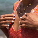 Seaside Shell Charm Necklace