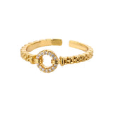 Geometric Twist Chain Ring