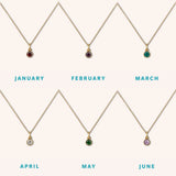 Birthstone Necklace
