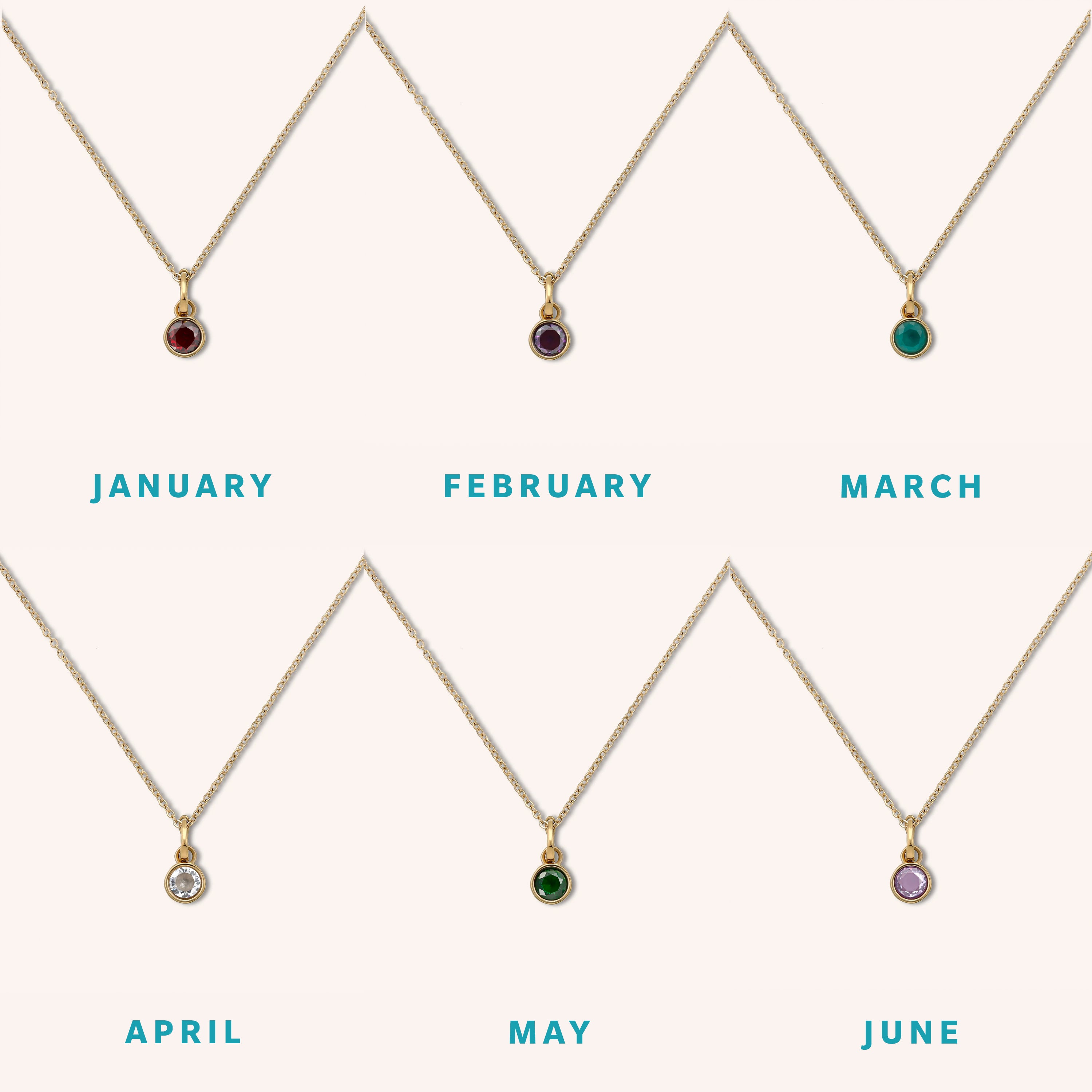 Birthstone Necklace