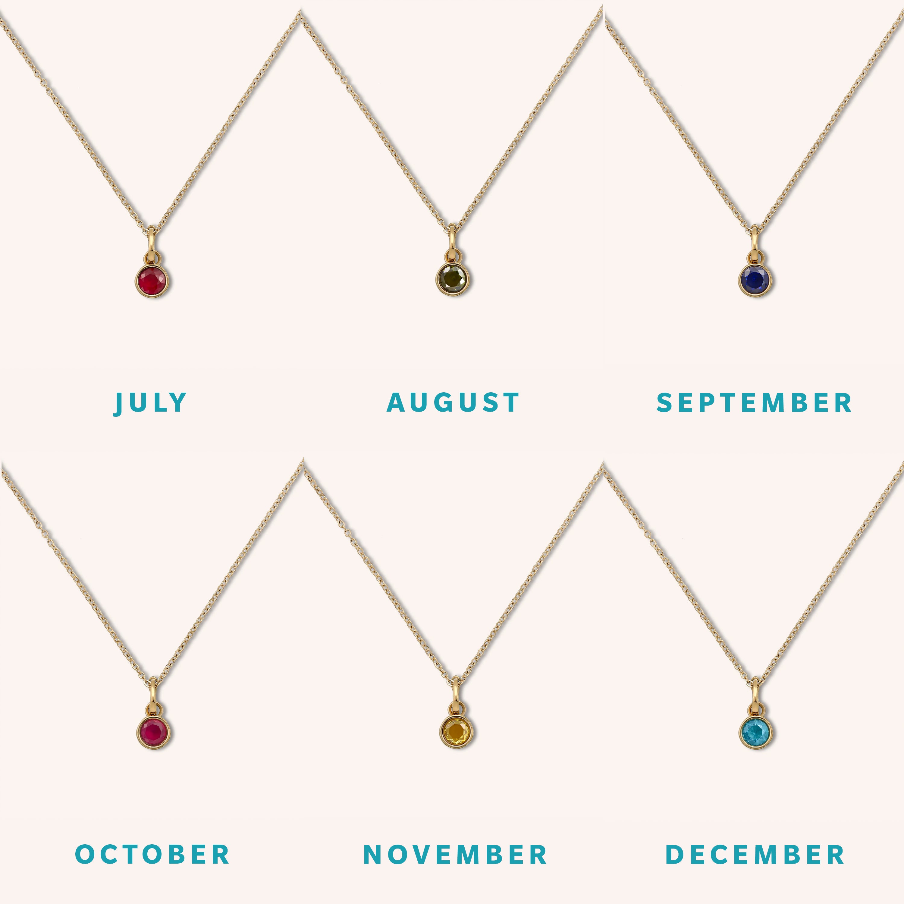 Birthstone Necklace