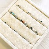 Mini Stacking Birthstone Ring - Silver
