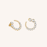 Droplet Crystal Earrings