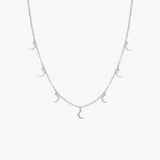 Moon Silver Necklace