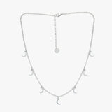 Moon Silver Necklace