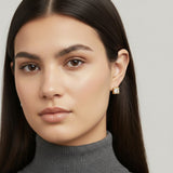 Marissa Square Cut Stud Earring