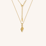 Gold Seashell Necklace