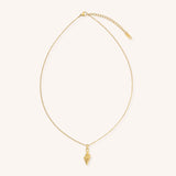 Gold Seashell Necklace