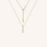 Ava Crystal Stack Necklace