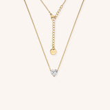 Crystal Heart Necklace