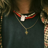 Celestial Coin Pendant Necklace