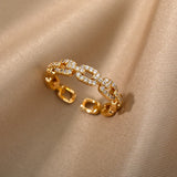 Geometric Twist Chain Ring