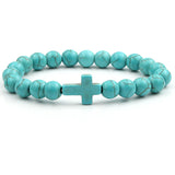 Natural Stone Beaded Bracelet