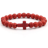 Natural Stone Beaded Bracelet