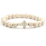 Natural Stone Beaded Bracelet