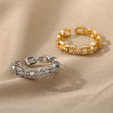 Geometric Twist Chain Ring