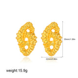 Lava Texture Chunky Twisted Ring
