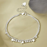 Lucky Clover Crystal Bracelet
