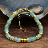 Natural Stone Bohemia Chain Bracelet
