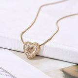 Amore Heart Pendant Necklace