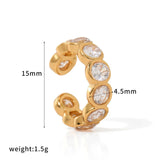 CZ C-Shaped Ear Cuff