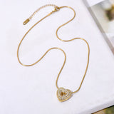 Amore Heart Pendant Necklace