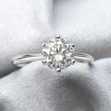 Brilliance Moissanite Solitaire Ring