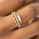 Dainty CZ Stackable Ring