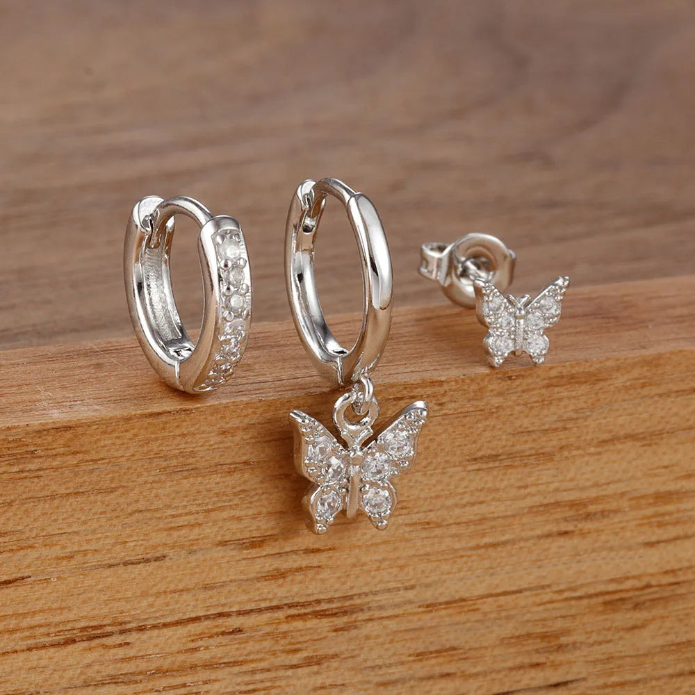 Mariposa Butterfly Earring Set