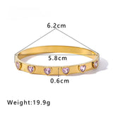 Gold Stainless Steel Bangles