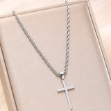 Minimalist Cross Pendant Necklace