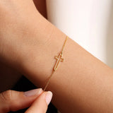 Cross Chain Bracelet