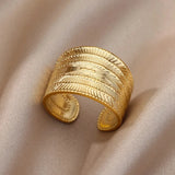 Classic Gold Band Ring - Style 18