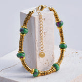 Natural Stone Bohemia Chain Bracelet
