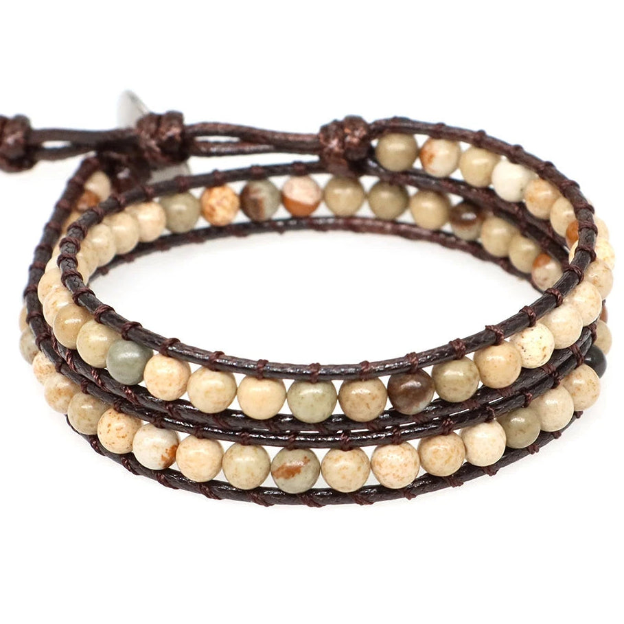 Jasper Wrap Bracelet 2 Wrap