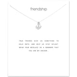 Make Waves Anchor Necklace