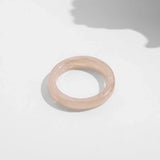 Colorful Acrylic Resin Ring Set
