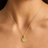 Lava Texture Constellation Necklace
