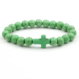 Natural Stone Beaded Bracelet