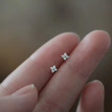 Mini Gold Stud Earrings