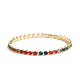 The Rainbow Lumi Tennis Bracelet Collection