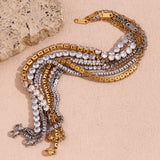 Cubic Zircon Tennis Chain Bracelet
