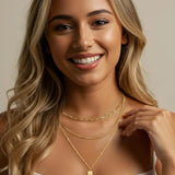 3-Piece Layered Gold Necklace Set