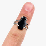 Black Onyx Coffin Ring