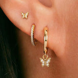 Mariposa Butterfly Earring Set