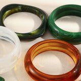 Bohemia Acrylic Chunky Statement Bangle