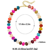 Chunky Beaded Choker Necklace