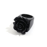 Chunky Resin Flower Ring