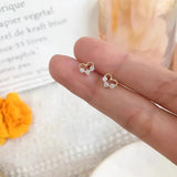 Mini Gold Stud Earrings