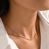 Classic Snake Chain Necklace